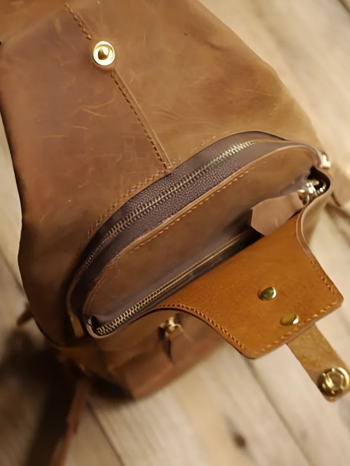 Leather Pattern Body Bag, PDF File DIY