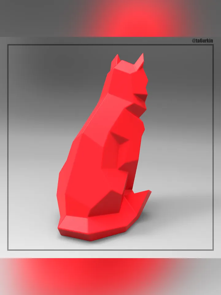Welding Project Plans Drawings Cat (DXF, PDF)