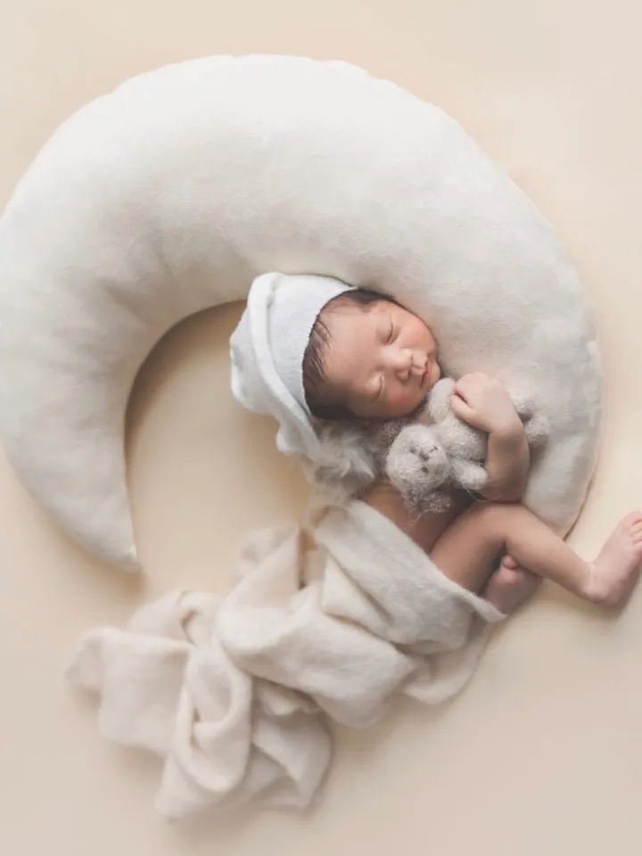 Knitting cute little puppy, Knitting newborn props, Knitted newborn puppy toy