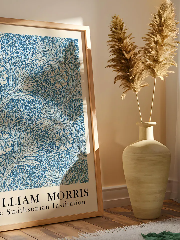 William Morris Wall Art, Vintage Botanical Print, Floral Poster Arts Decor, Digital Download, William Morris Print Digital Download 013