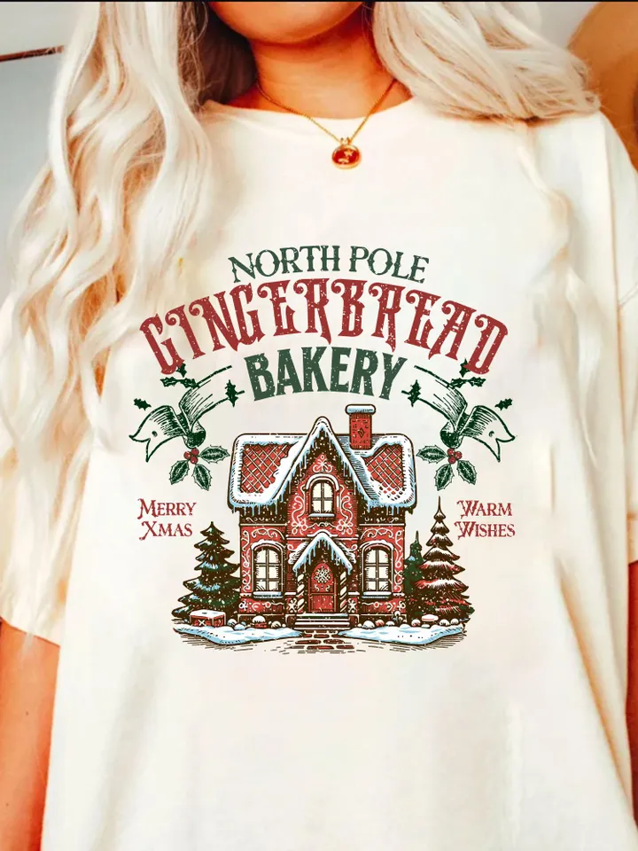 Gingerbread Christmas PNG, Christmas png, Retro Christmas png, Christmas Shirt, Gingerbread Png, Sublimation Designs, Christmas Sublimation