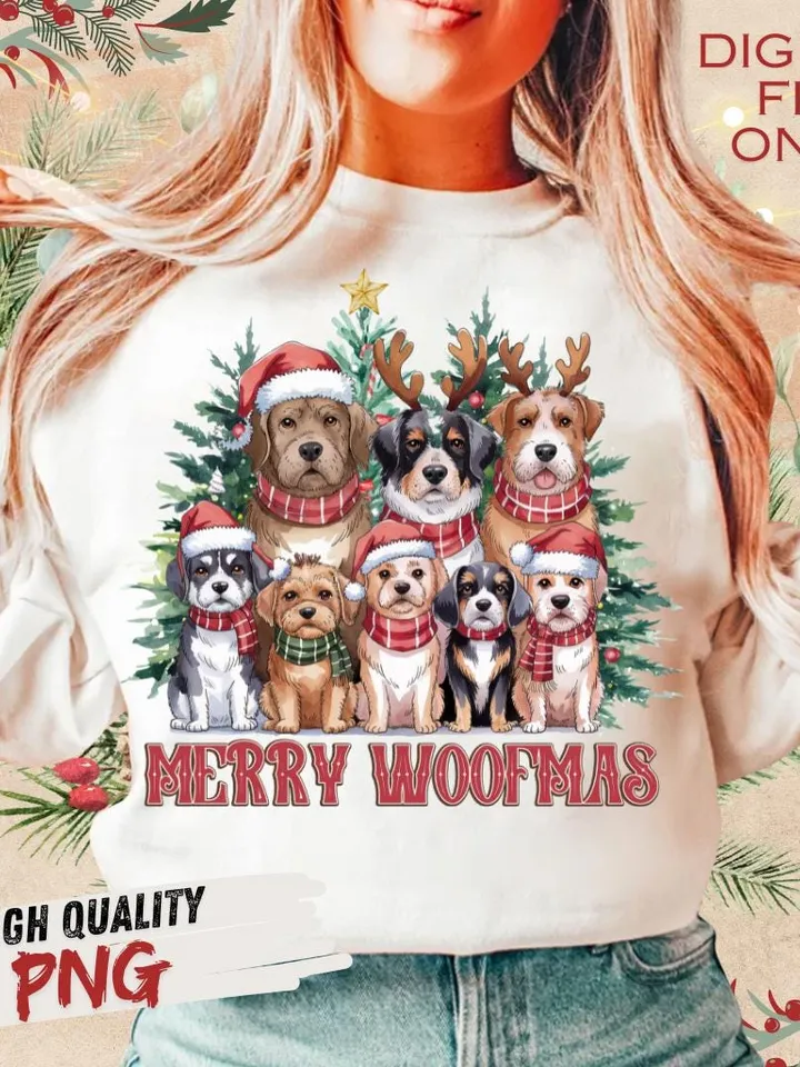 Dog mama PNG,dog christmas png,merry woofmas png,png for christmas,christmas svg png,christmas png design,dog lover png,dog mom png,dog png