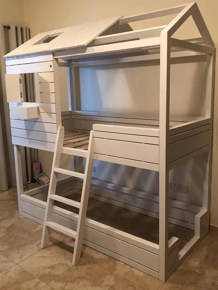 Handmade Inspired Toddler | Furniture & Toys Children's modern Bed Playhouse