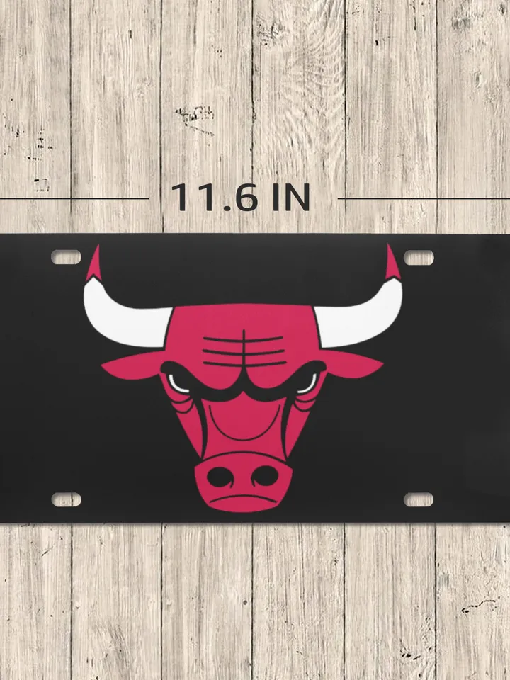 Chicago Bulls License Plate