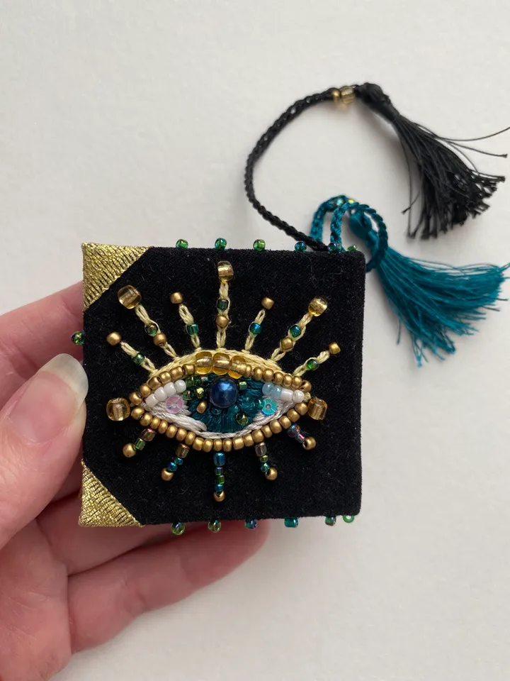 Mini magic book for dolls. Book for dollhouse and book nook