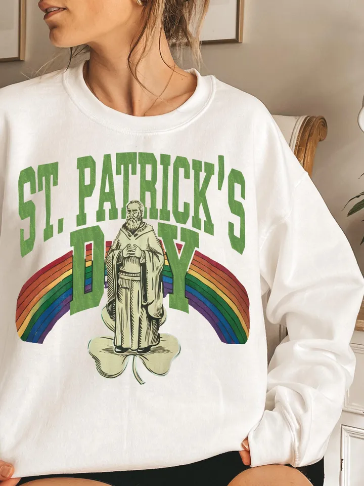 College St Patricks Day Png, Christian Patrick Png, Retro St Patricks Day Png, Lucky Shamrock Png, Bible Verse Png, Irish Png, Religious