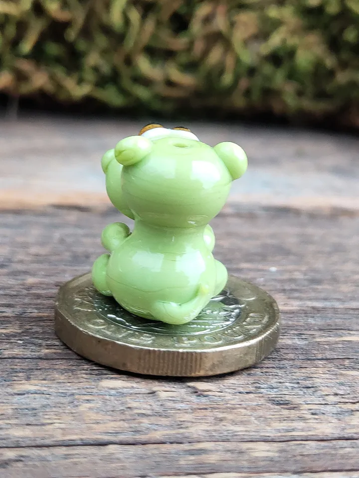 Hippo gifts Hippo ornament Hippo miniature Hippo figurine Hippo art Hippo Christmas Hippopotamus statues Begemoth figurine Glass hippo