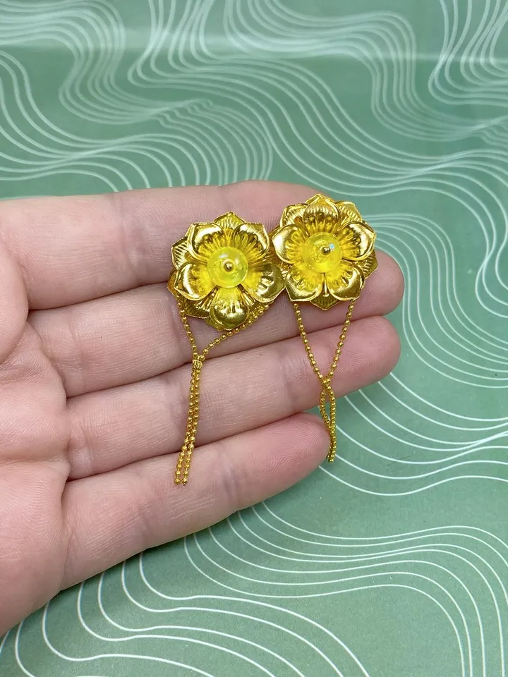 Handmade earrings. Individual design. Designer earrings.
