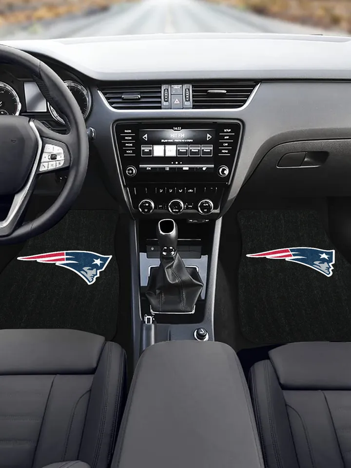 New England Patriots Front Car Floor Mats Set of 2