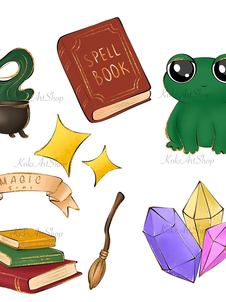 Wizards png, Wizards Clipart, Magic clipart, Magic PNG, Magic stickers, Magic school clipart, Magic school png, Magical school Clipart