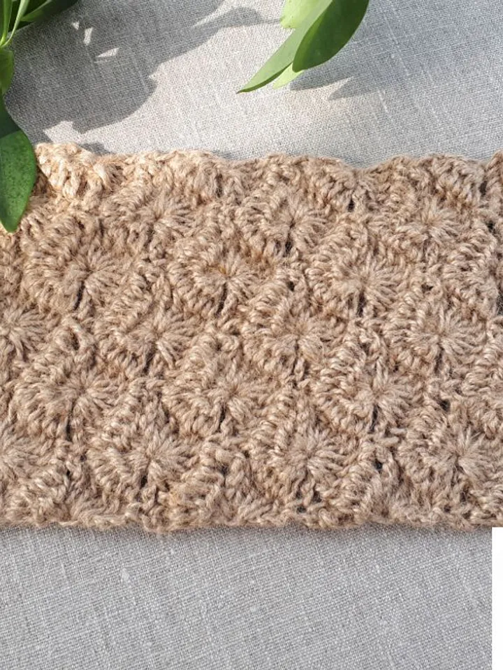 CROCHET PATTERN Coaster crochet pattern Rustic Mug Rug tutorial pdf DIY placemat digital Table mat pdf Boho crochet placemat pattern