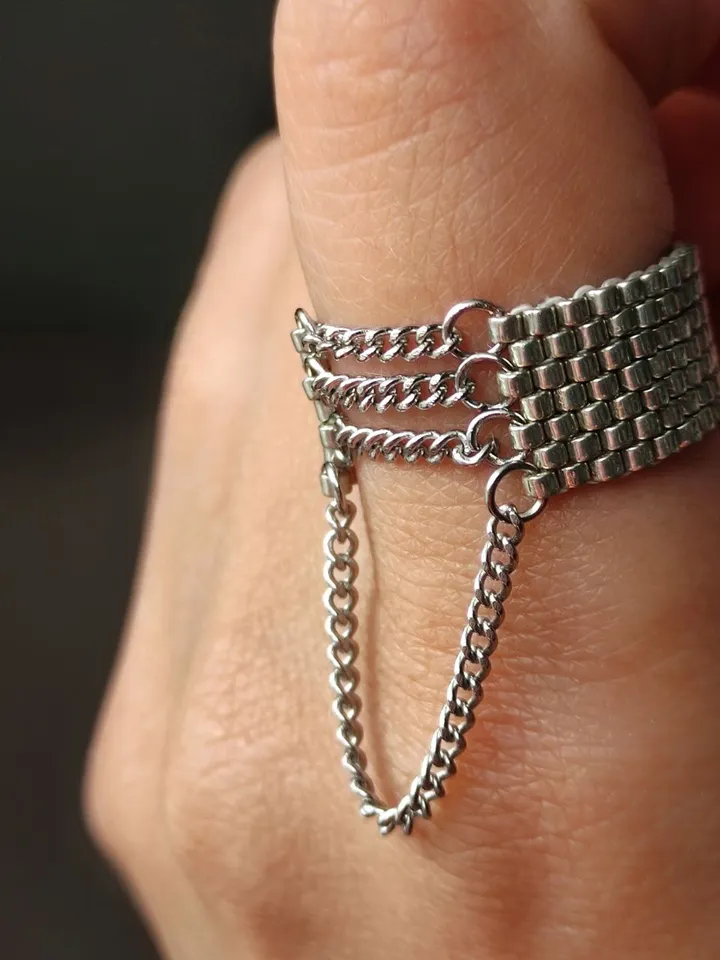 PDF tutorial - Beaded Chain ring