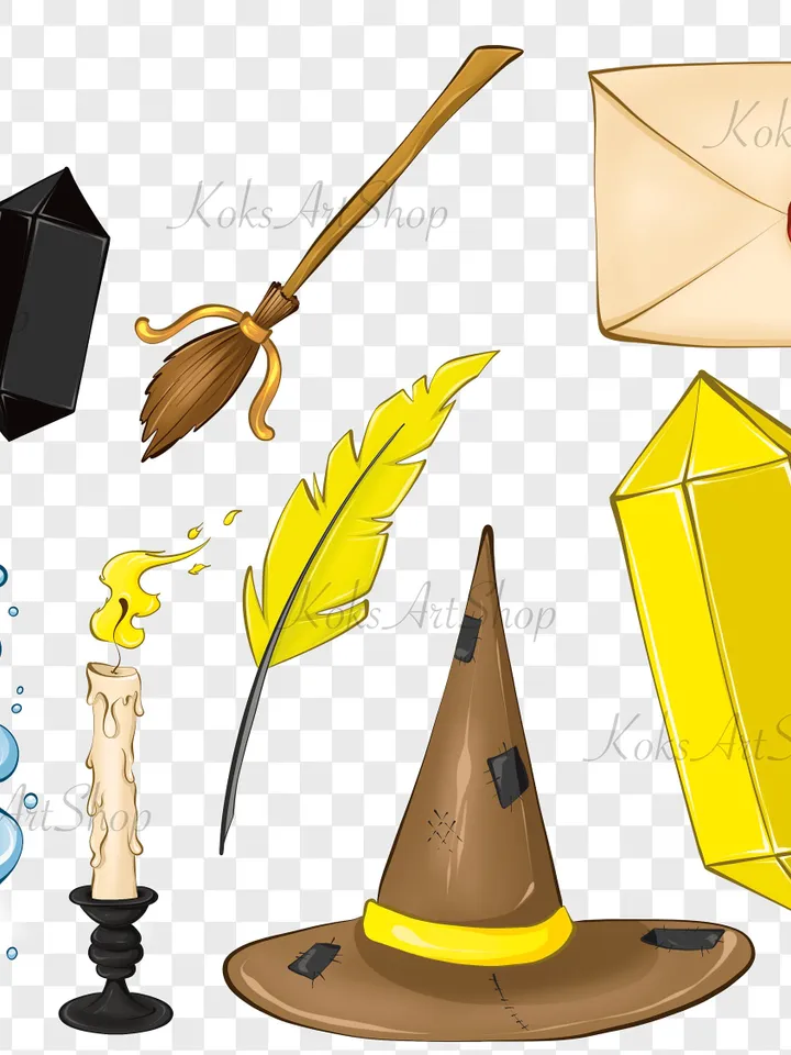 Wizard clipart, wizarding school clipart, magic clipart, magic school clipart, magic clip art, magic stickers, wizard stickers