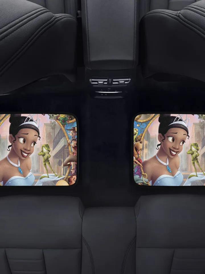 Princess and the Frog Back Car Floor Mats Set of 2