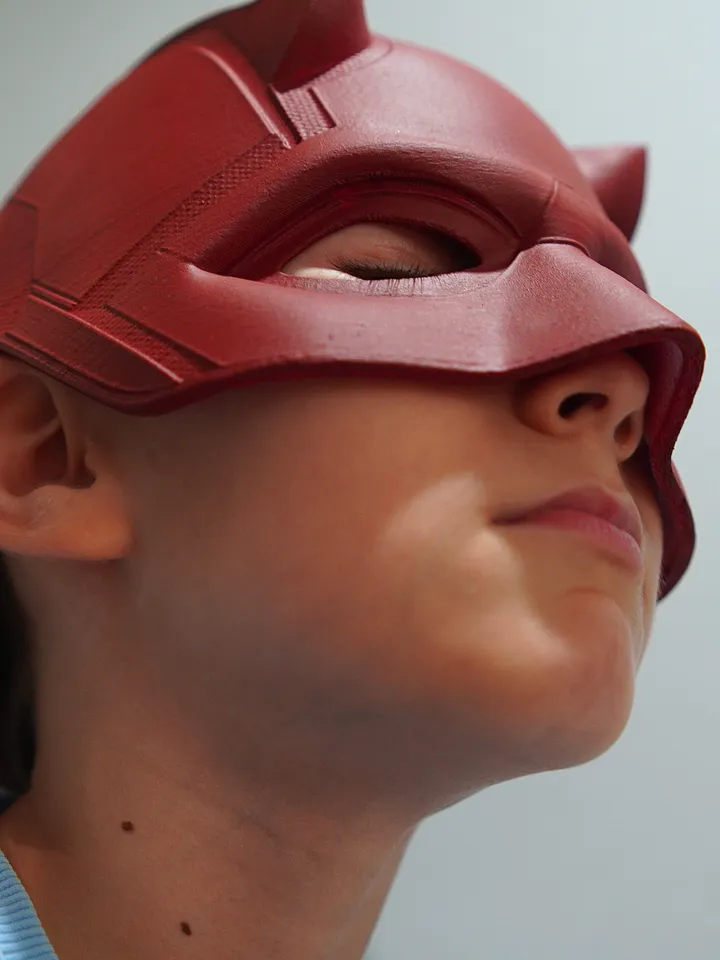 Daredevil Helmet Child Matt Murdock Marvel Comics Hero Daredevil helmet Child Marvel Comics