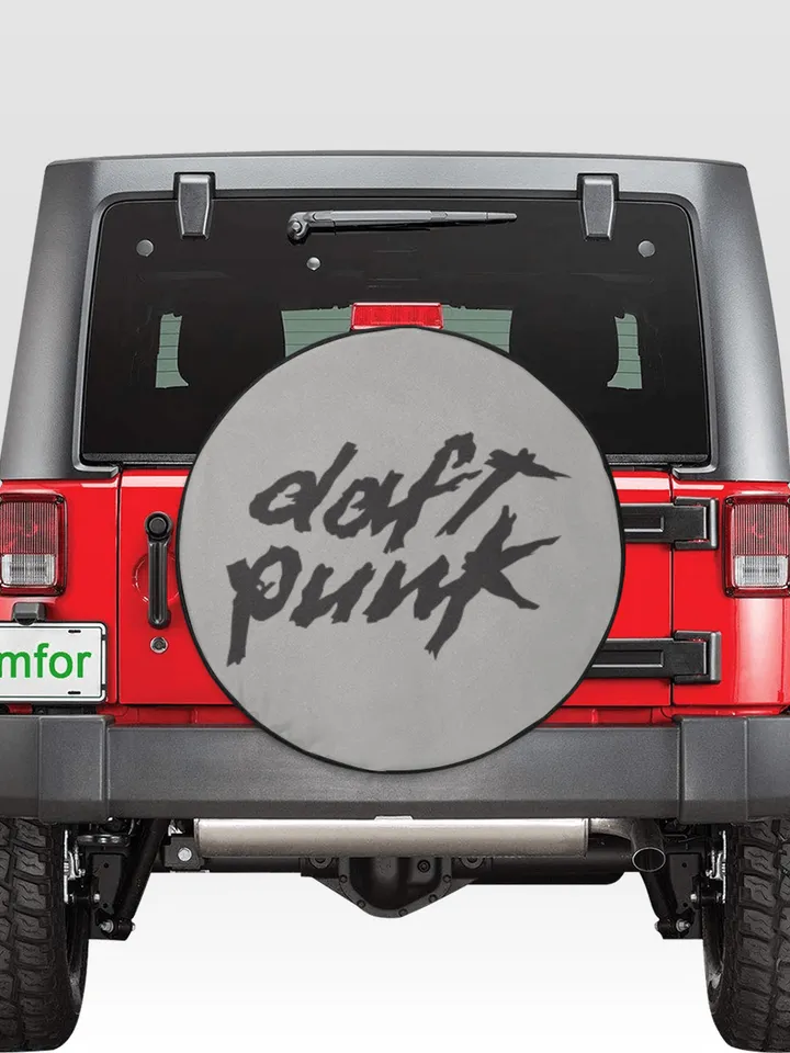 Daft Punk Tire Cover