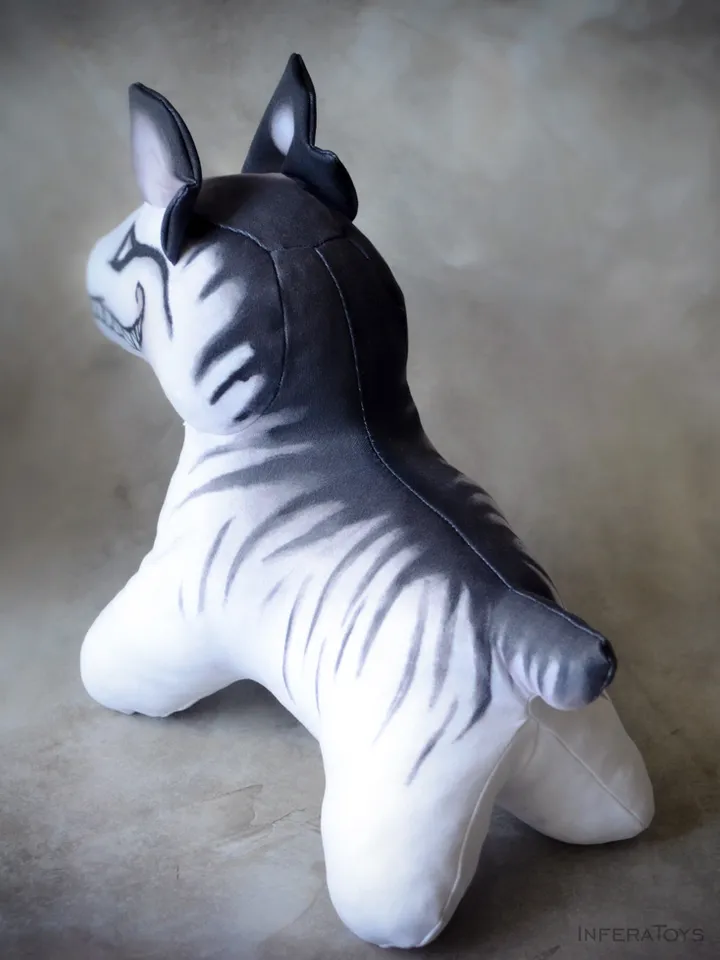 Spirit of a mischievous dog (white tiger)