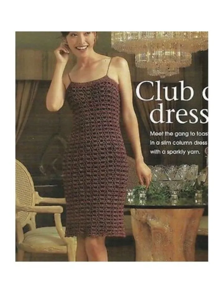 Dress crochet pattern, crochet pattern women dress, lace dress crochet pdf instant download