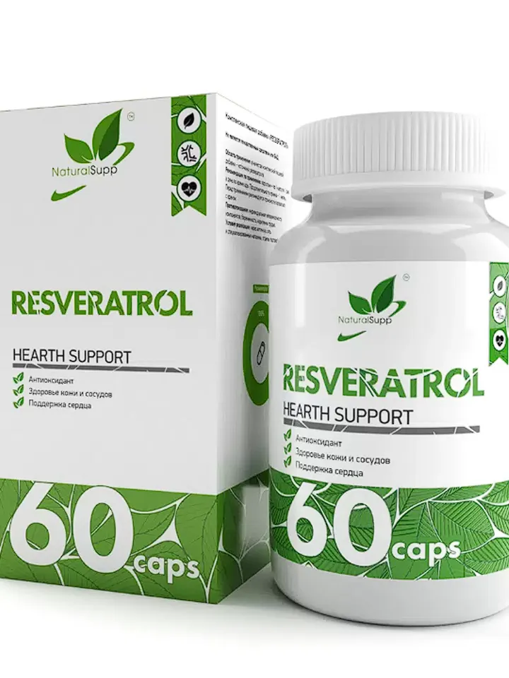 Resveratrol NATURALSUPP Resveratrol capsules 100 mg 60 pcs.