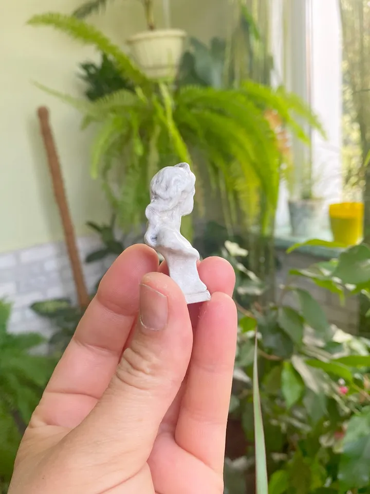 Figurine for the puppet museum. Dollhouse miniature. 1:12. Doll accessories.