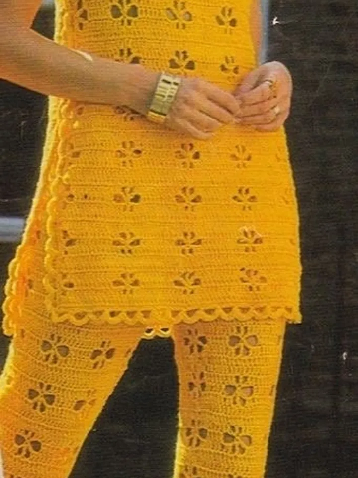 Crochet trousers pattern, crochet pants women, easy crochet women pdf instant download
