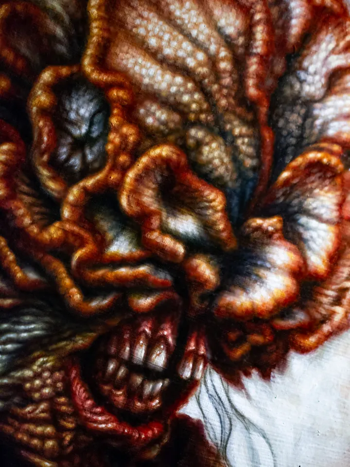 Original oil painting Clicker The last of Us