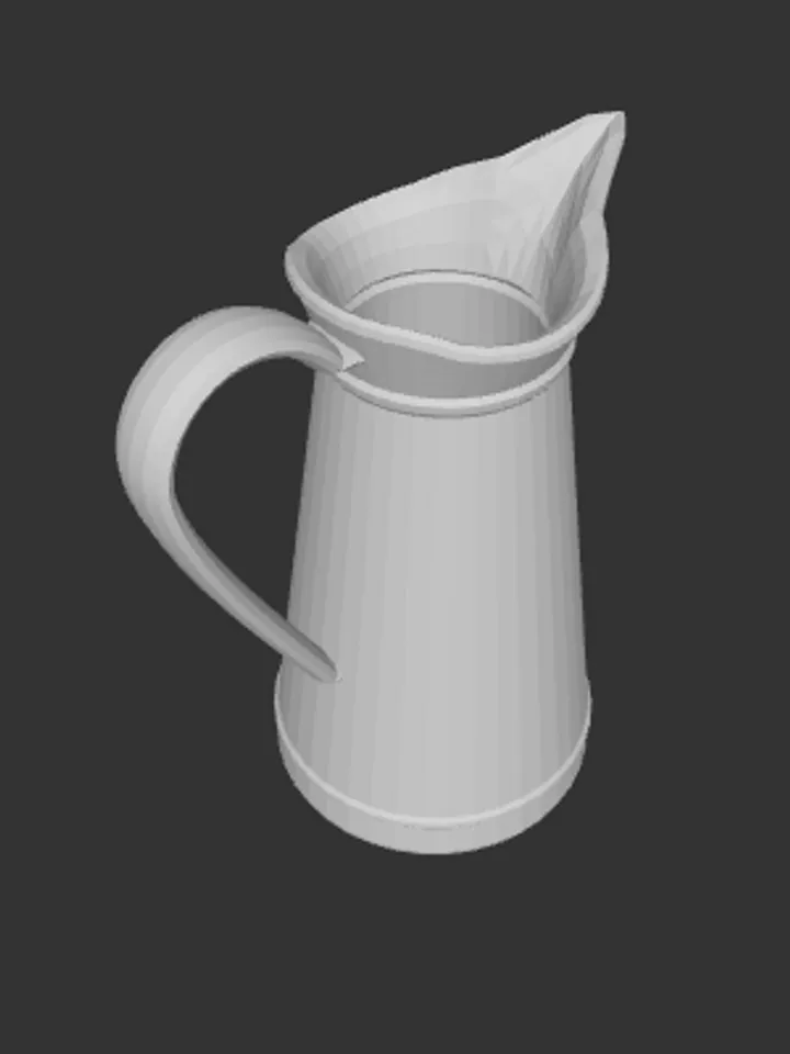 3D MODEL Miniature jug model ready to print