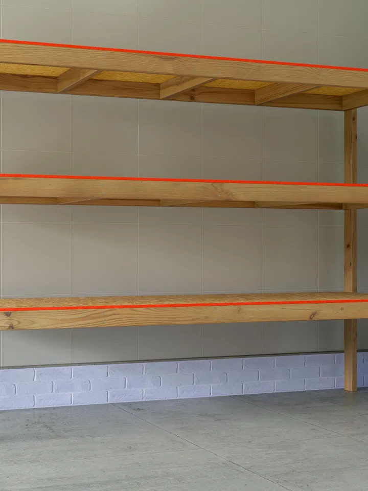 DIY 32x96 Garage Shelves Plans, PDF