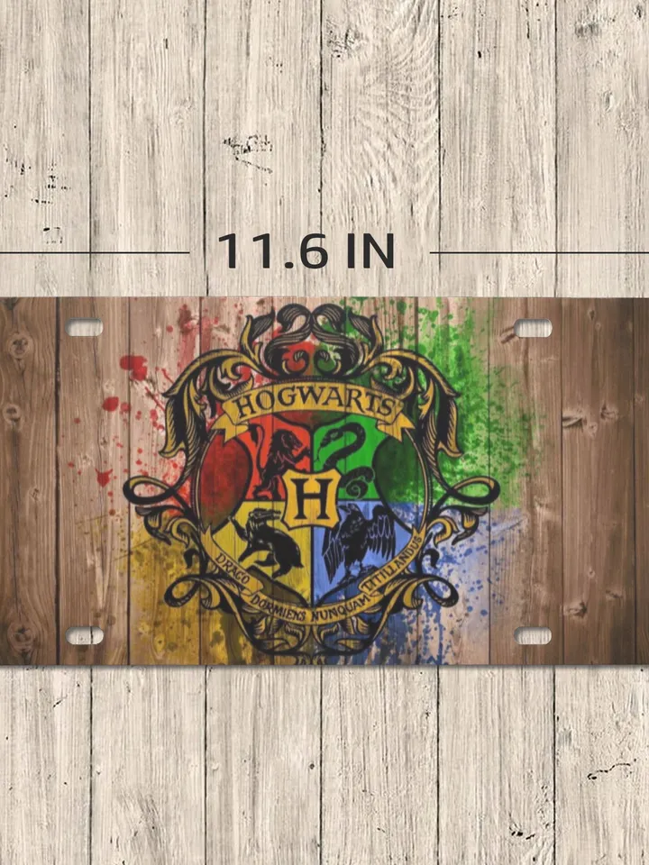 Hogwarts License Plate