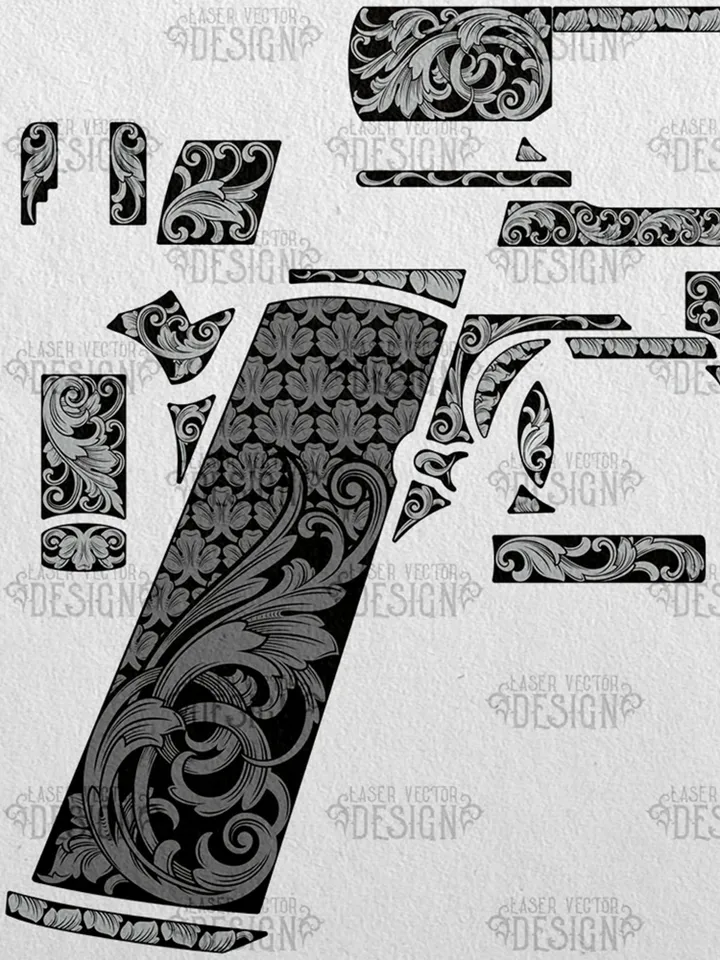 VECTOR DESIGN SIG 1911 Tacops Full-Size Scrollwork 2