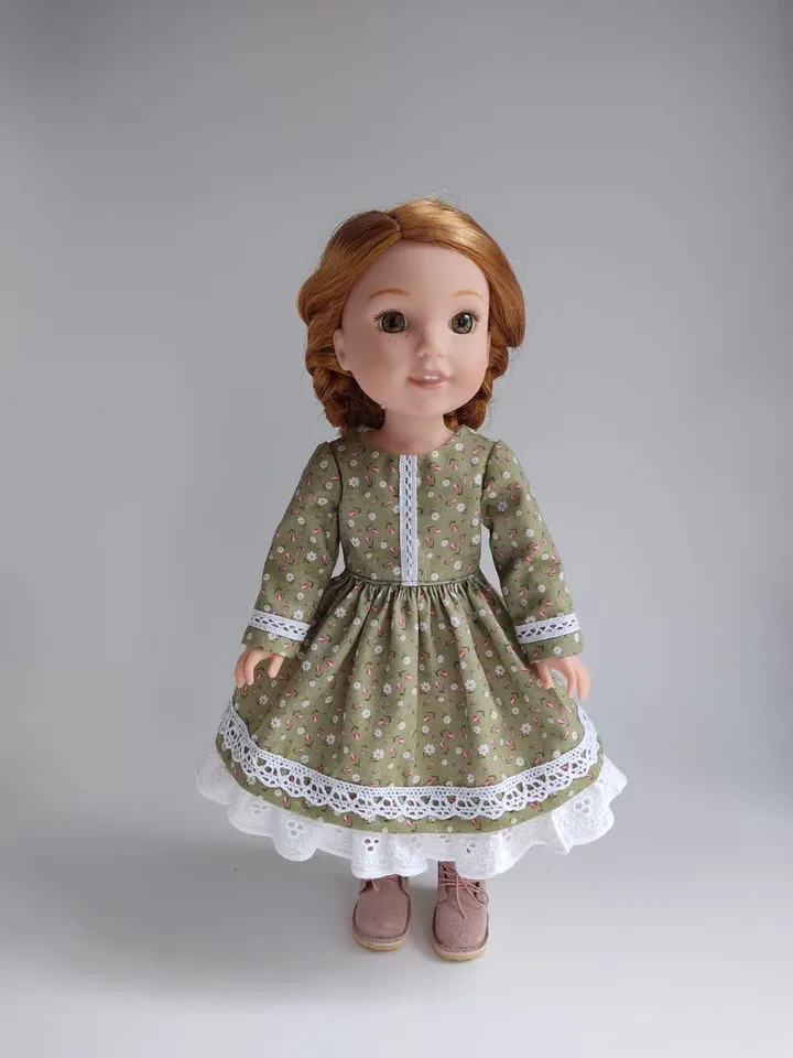 PDF sewing pattern for Ruby Red Fashion Friends dolls