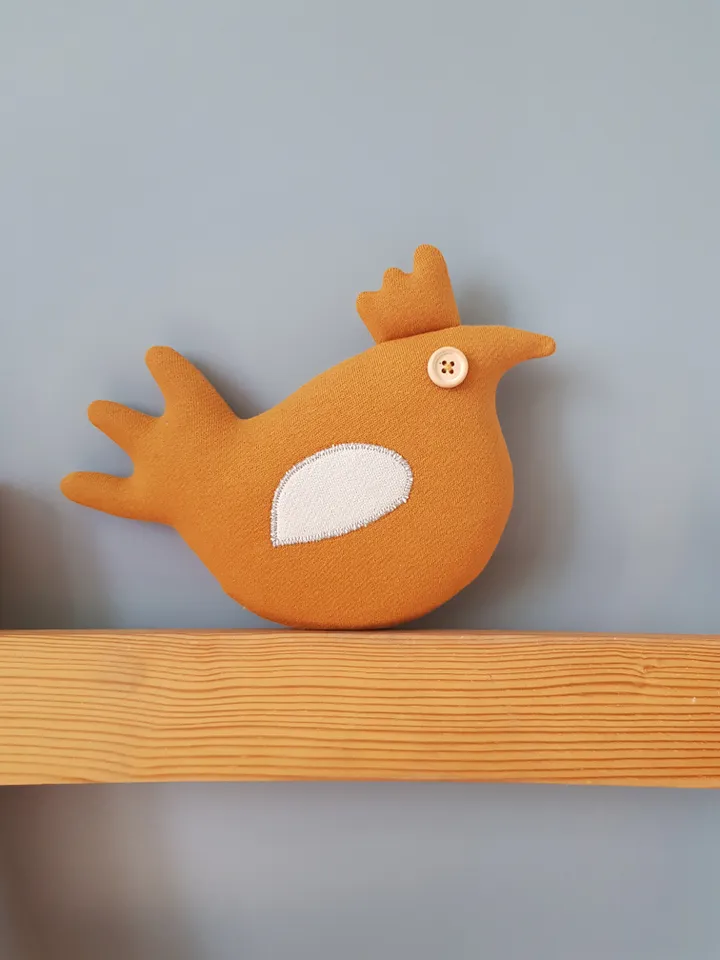 Easter chicken Sewing pattern pdf digital tutorial, Easter gift diy