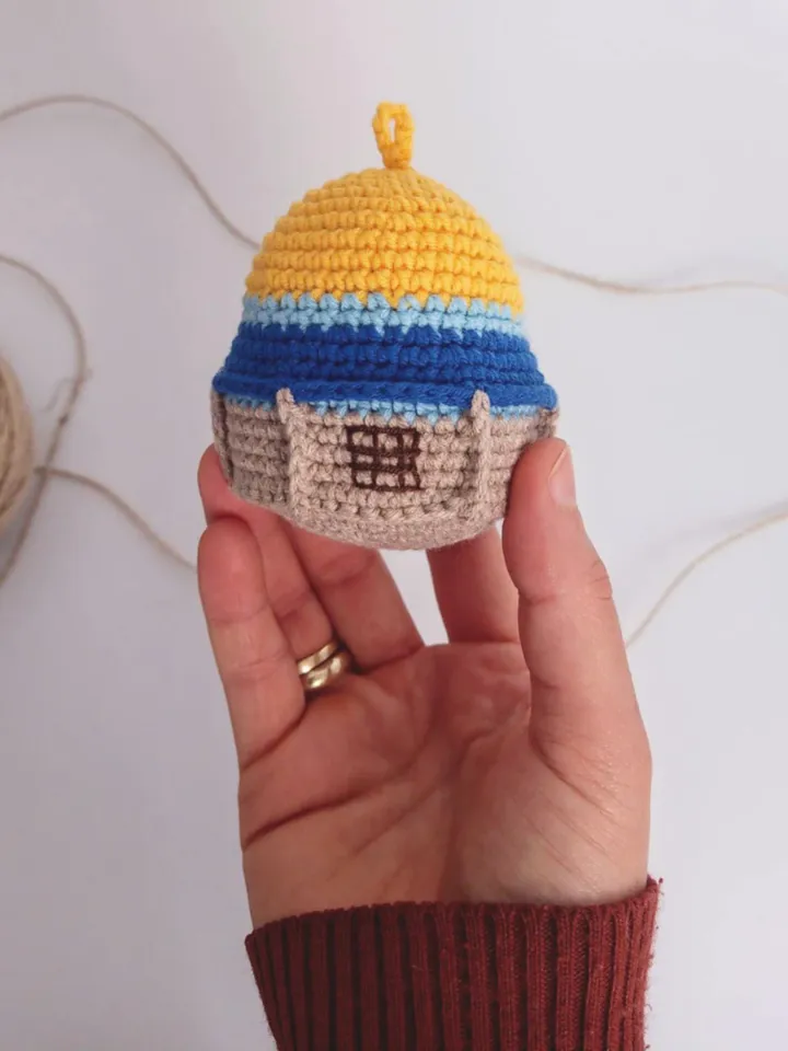 islamic gift for kids, Amigurumi Masjid al Nabawi Crochet, Amigurumi Baby Mobile Kaaba, Muslim Gifts, Ramadan Home Gifts