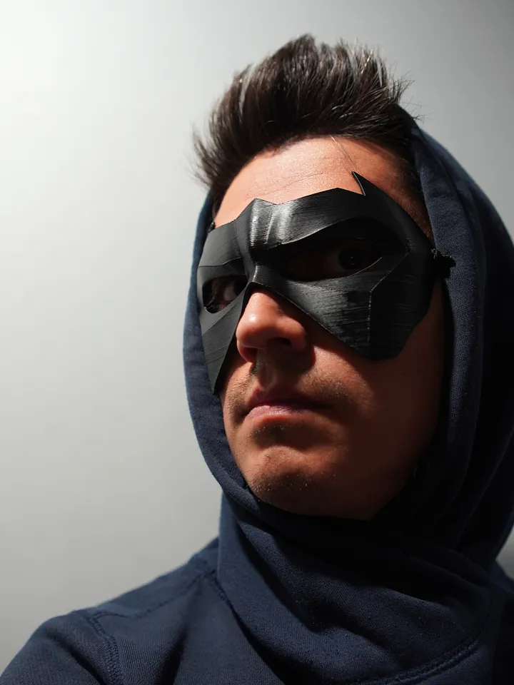 ROBIN 3 mask from Batman Robin Batman mask
