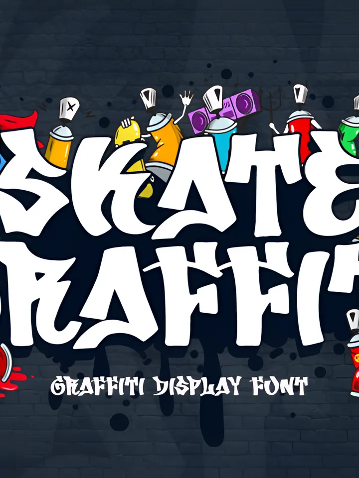 Skate Graffiti Font