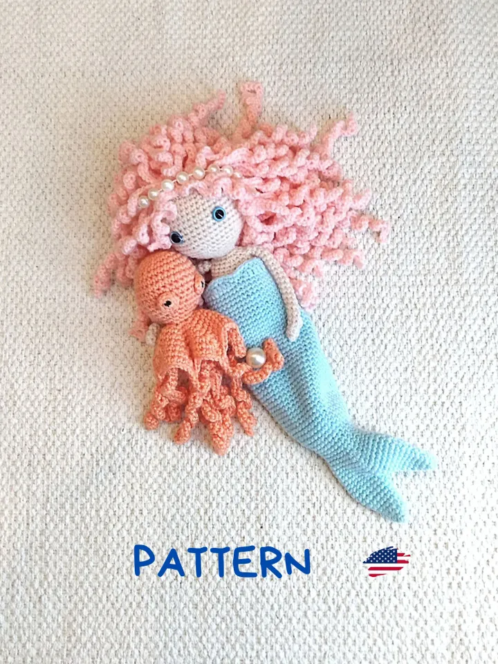 Tutorial: Mermaid Doll Pattern, Ariel
