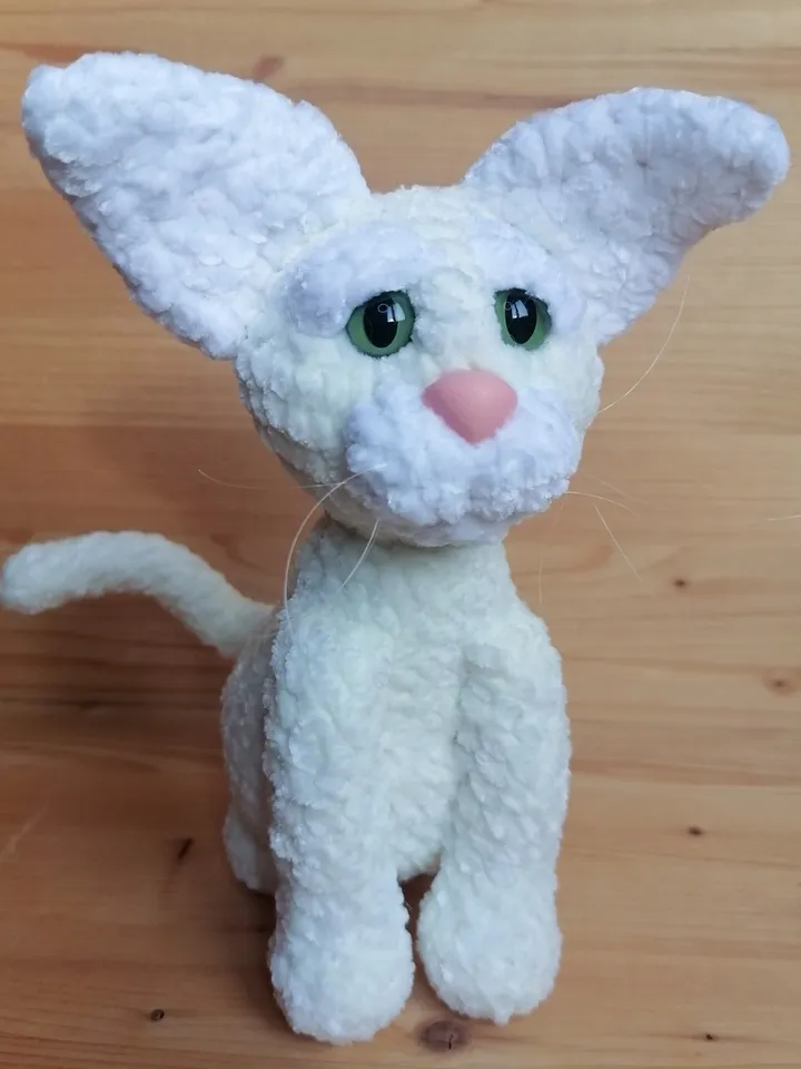 Crochet pattern Cat, Amigurumi toys - digital pattern PDF