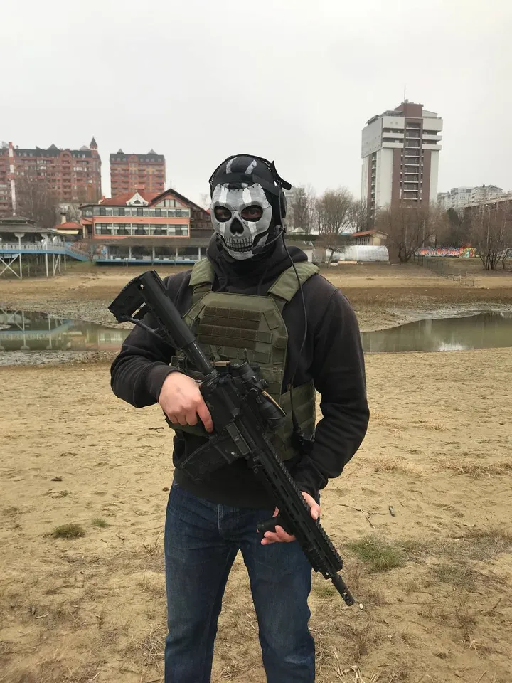Ghost mask / Airsoft mask / Skull mask