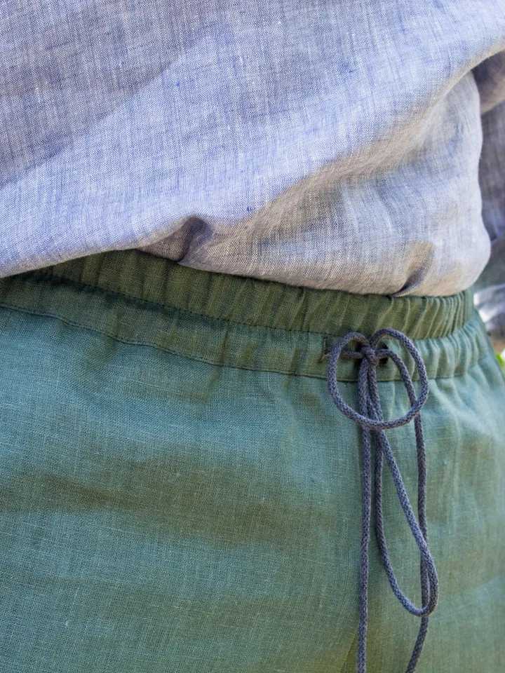 Linen shorts for men / Linen organic clothing / Mens summer linen shorts / gift for men