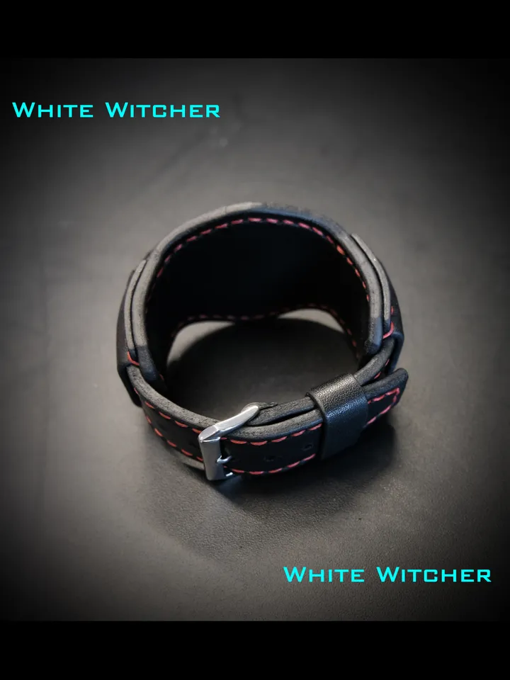 Handmade leather watch strap - wristband made to order.