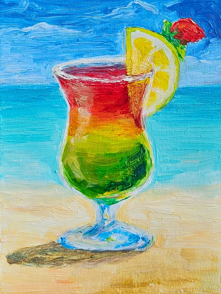 Original oil painting | 13×18 cm | Vocation vibe