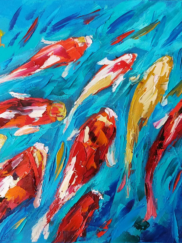 Koi Fish Painting