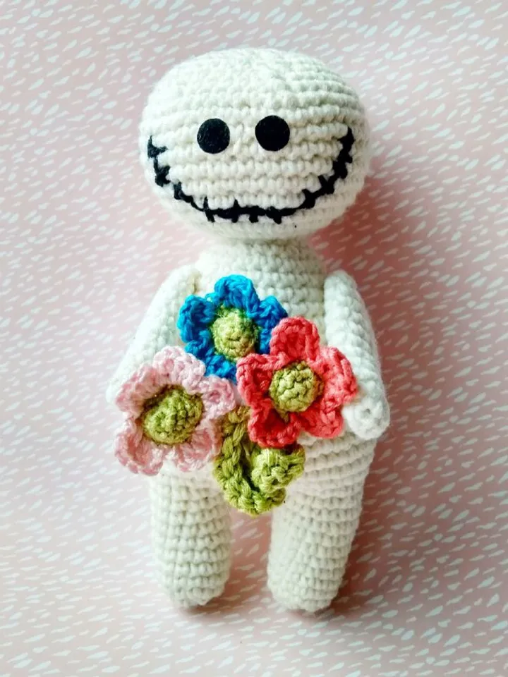 Joy doll with heart for Emotional health, mental health, to embrace your emotions