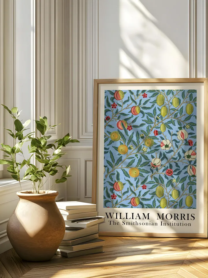 William Morris Wall Art, Vintage Botanical Print, Floral Poster Arts Decor, Digital Download, William Morris Print Digital Download 002