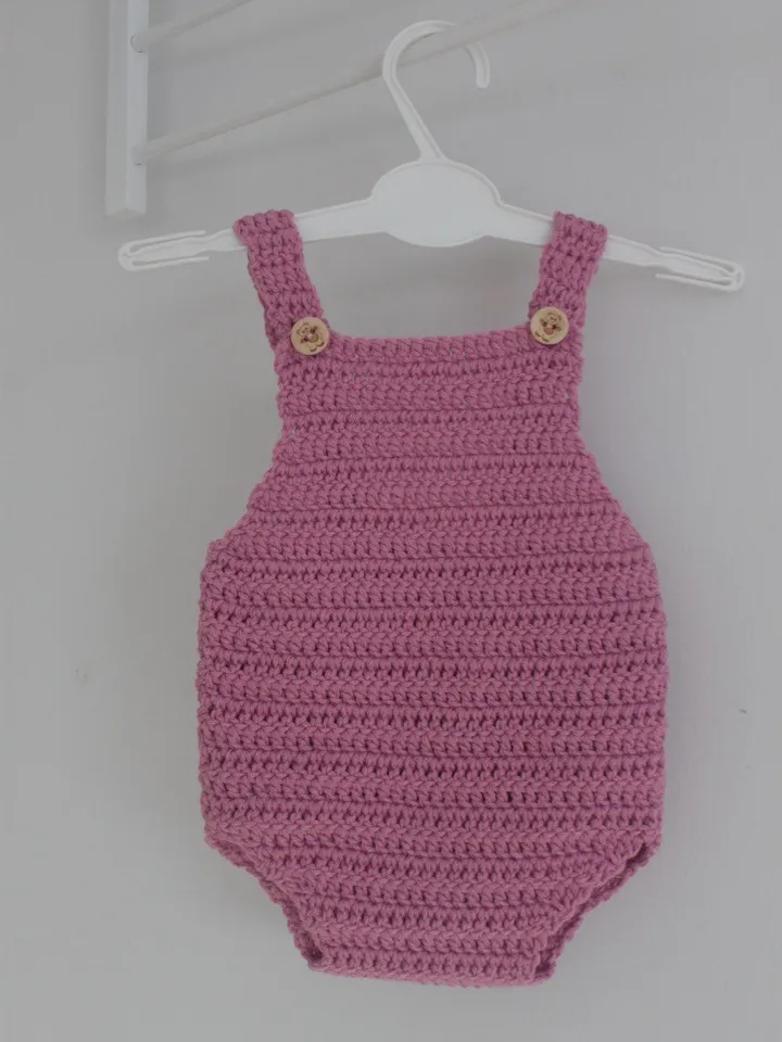 CROCHET baby overall PATTERN - Crochet pattern Baby Romper - Baby Overall, Classic Romper