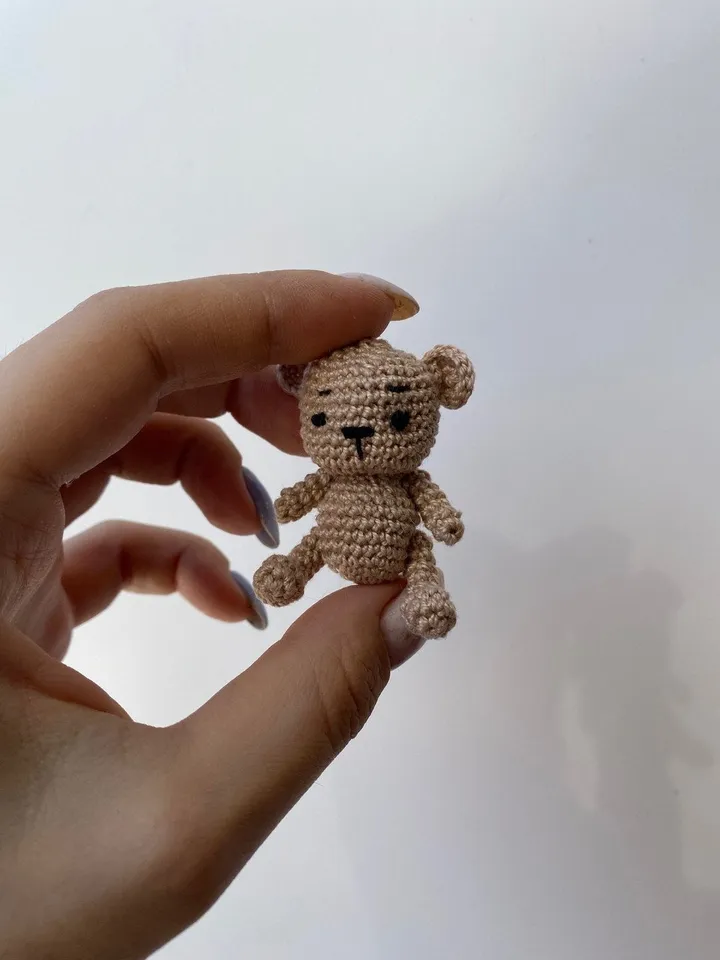 PDF pattern Doll in a Rainbow, Amigurumi pattern crocheted doll with hair, Amigurumi Rainbow Pattern, Crochet Teddy Bear Pattern