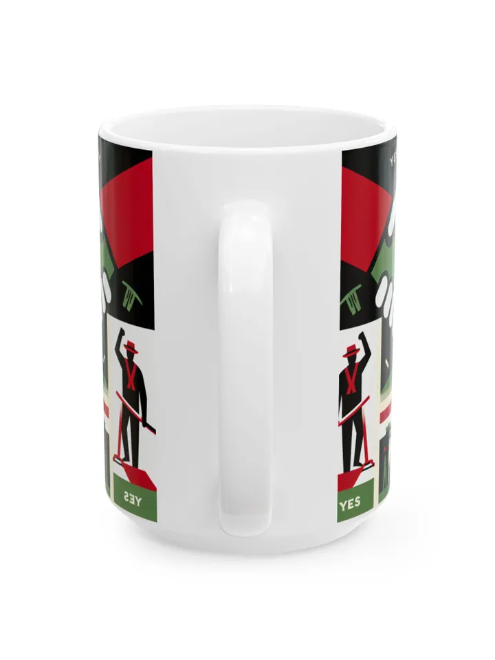 César Chávez Day Ceramic Mug | Sí Se Puede Coffee Cup | Farm Workers Unite Mug | Social Justice Coffee Mug, Worker Solidarity Gift, 11oz