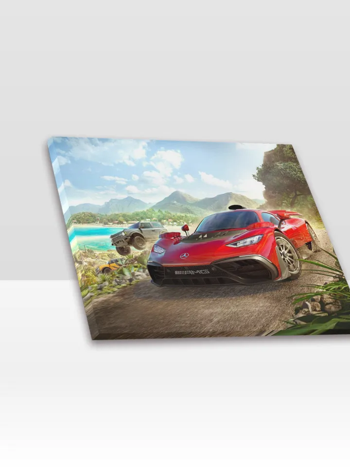 Forza Frame Canvas Print
