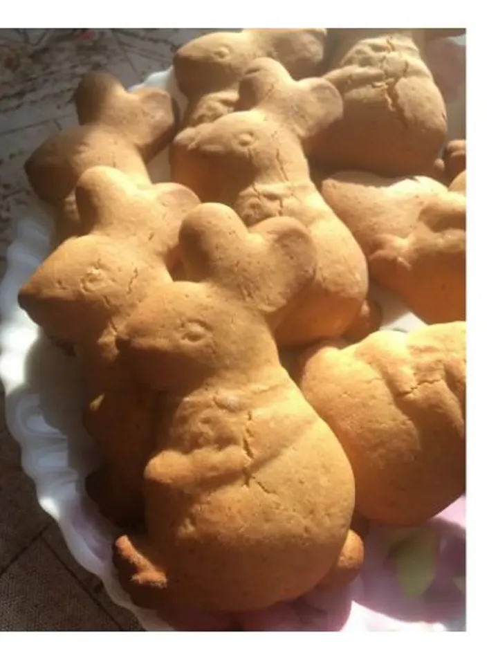 Bunny Embossed cookie mold, cookie cutter, wooden mold, Wooden stamp stamp for gingerbread cookies springerle stamp