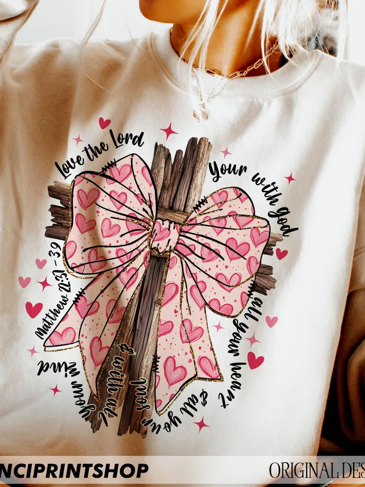 3 files, Coquette Valentine Jesus, Valentine Bow Bible Verse Png, Valentines Day png, Christian Valentines png, Valentine Jesus, Love png